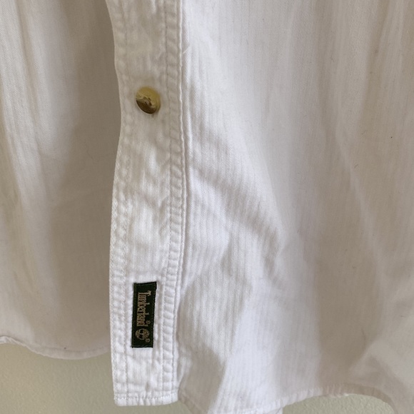 White Timberland Weatherland Button Down Shirt - Picture 4 of 7